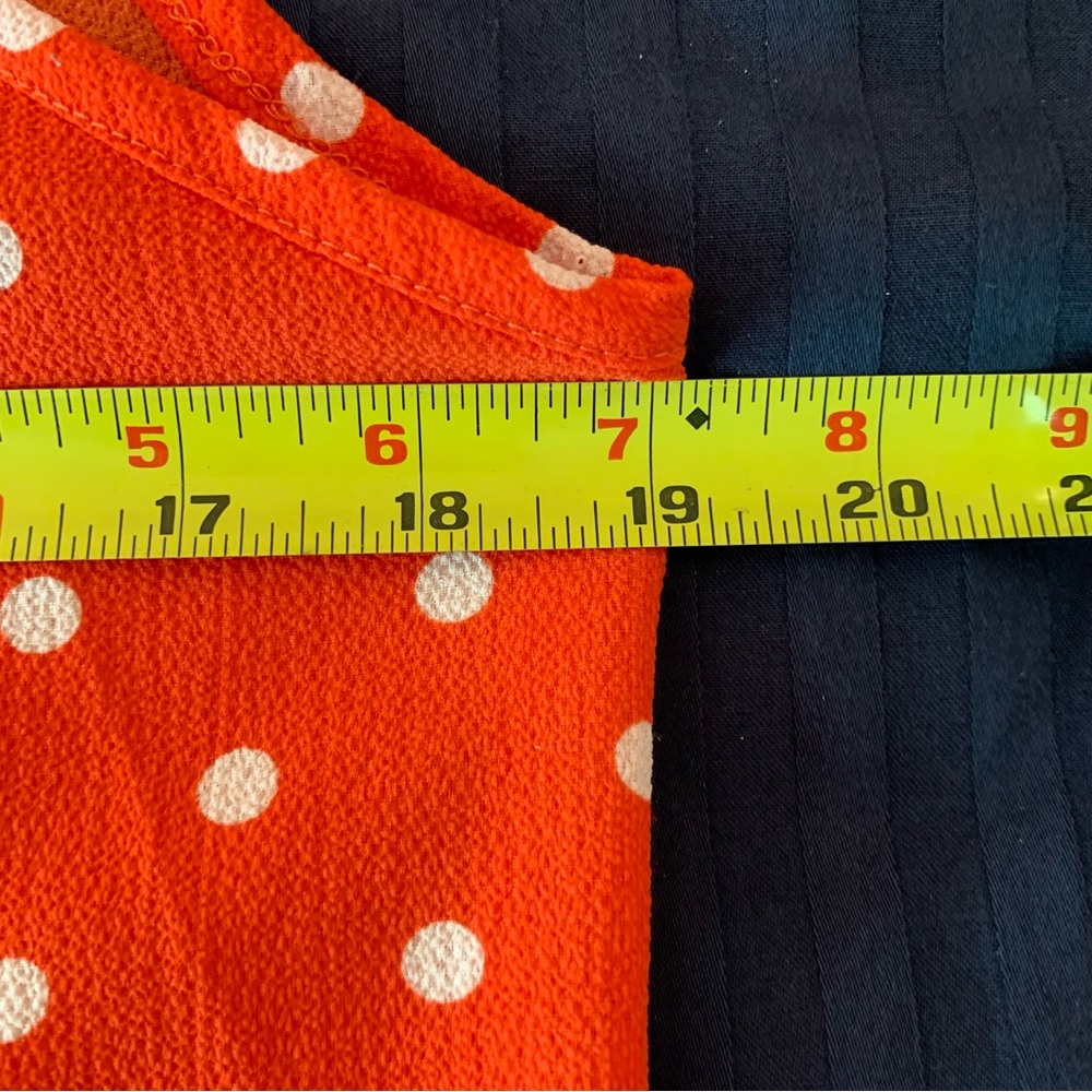 Daytrip Polka Dot Tank Top Size Large - Picture 4 of 5